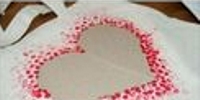 Eraser Printed Heart